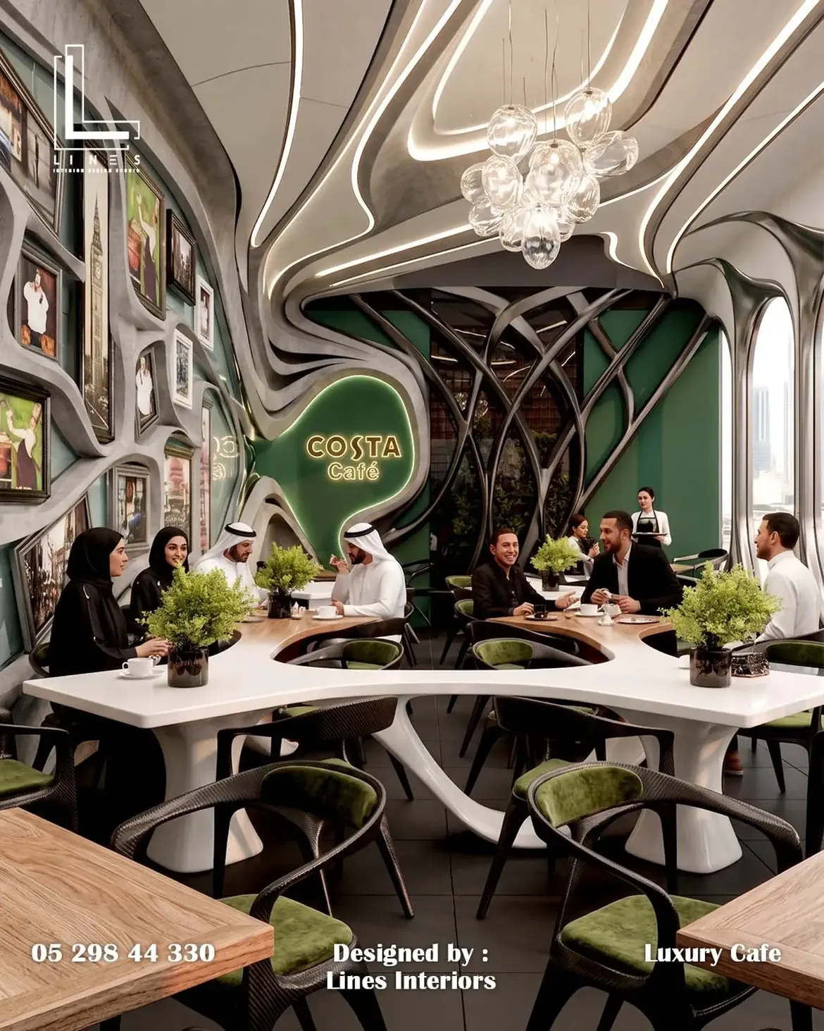 Costa Café — Social Seating